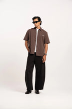 Cocoa Pinstripe Shirt