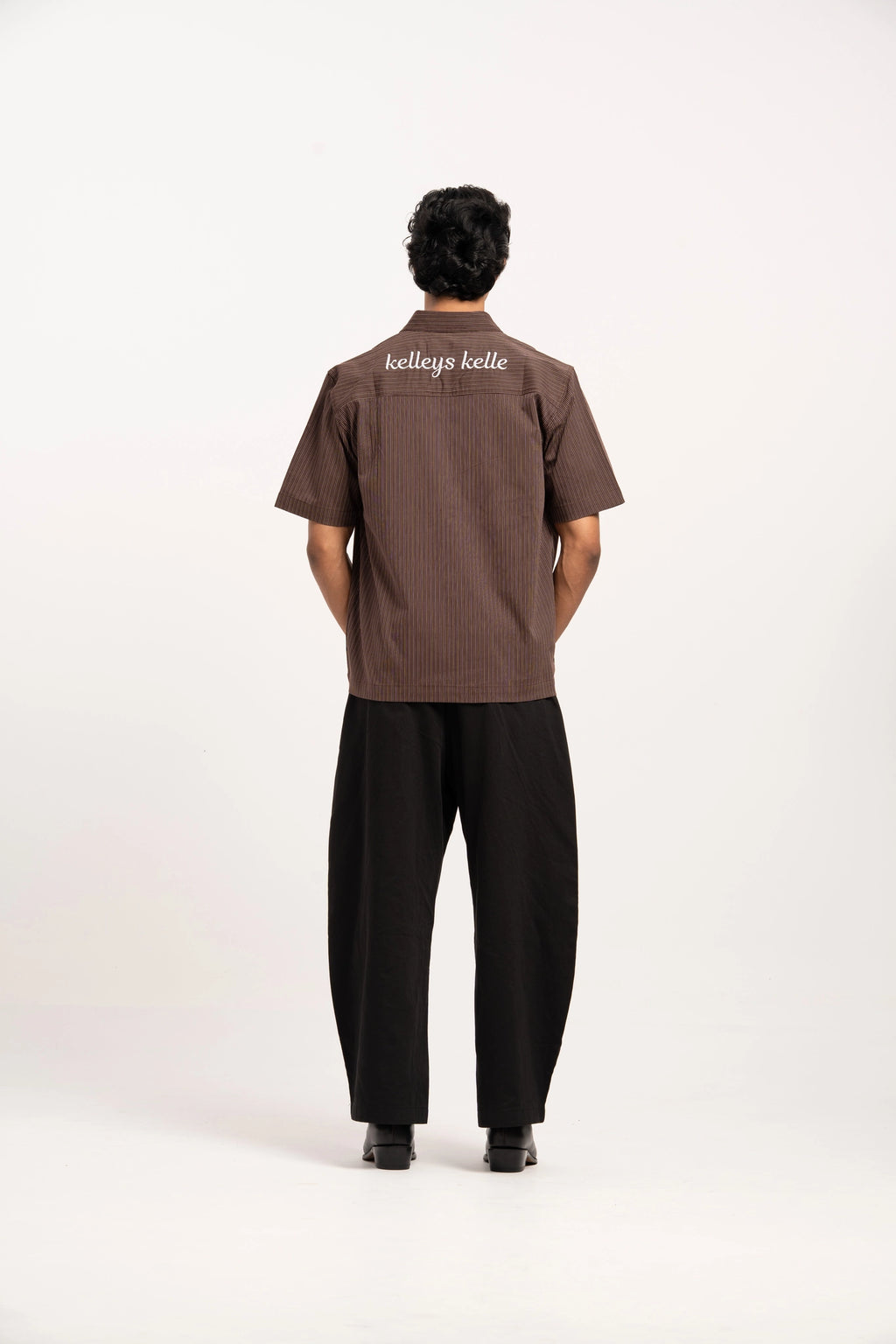 Cocoa Pinstripe Shirt