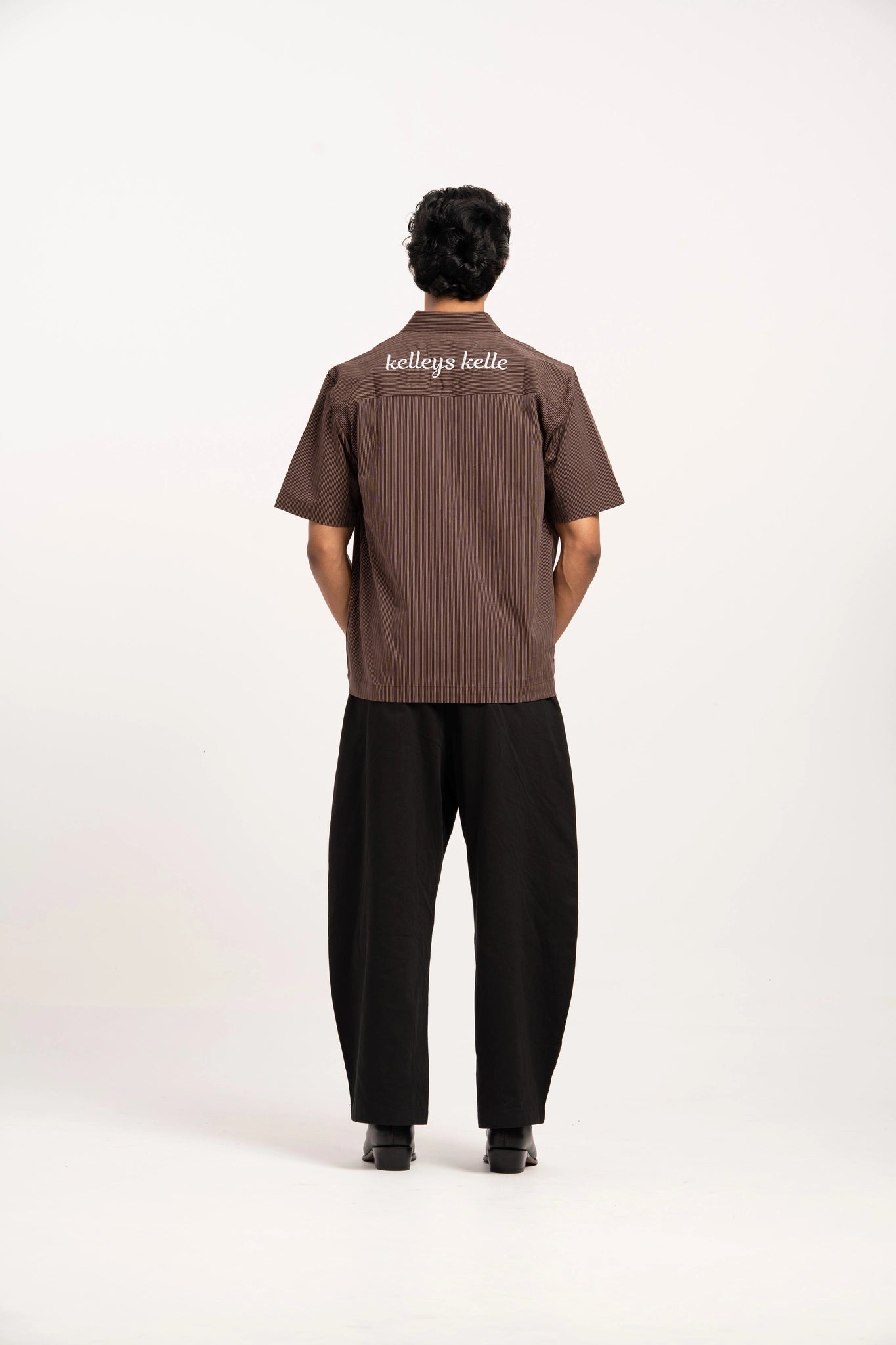 Cocoa Pinstripe Shirt