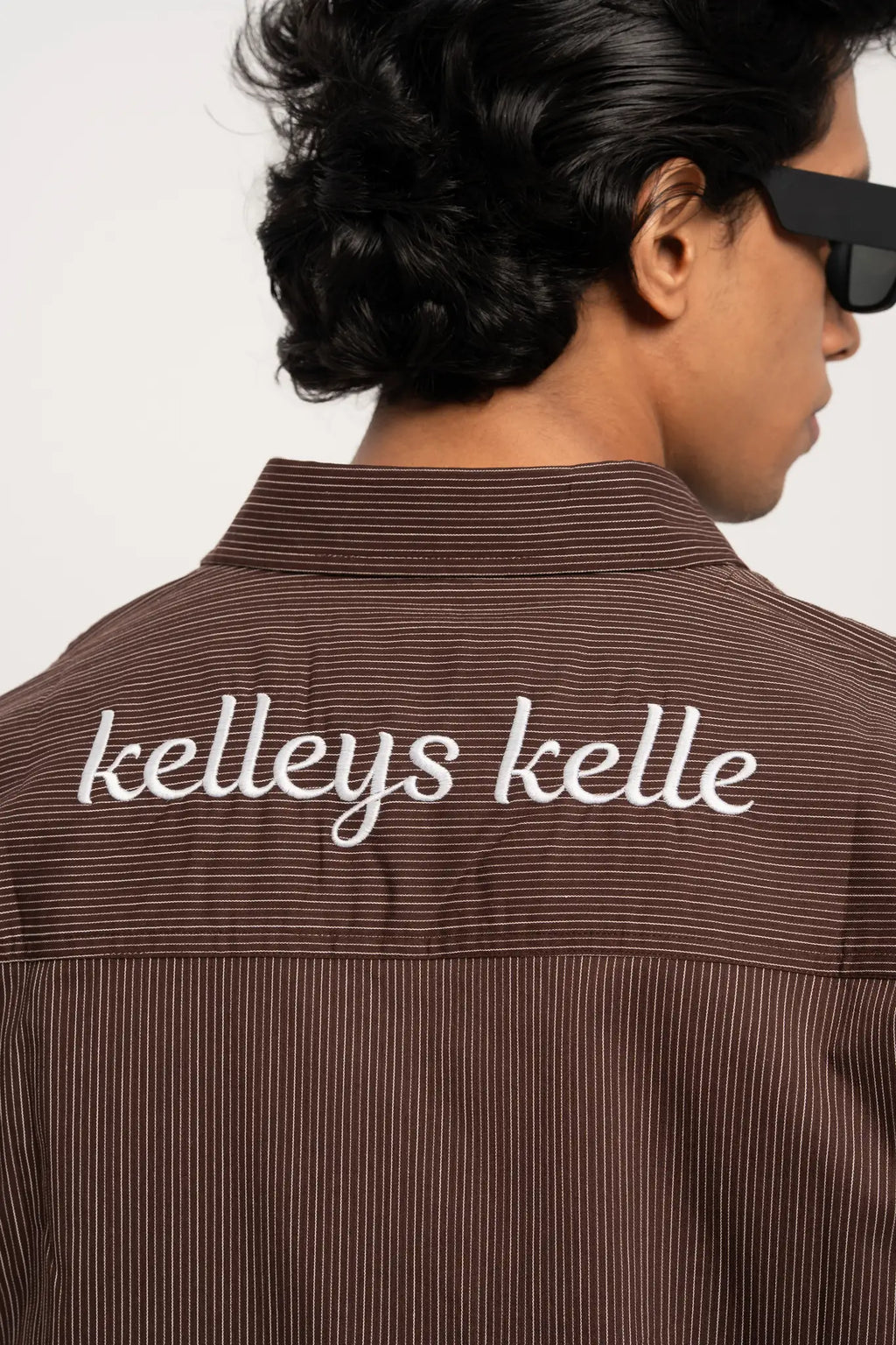 Cocoa Pinstripe Shirt