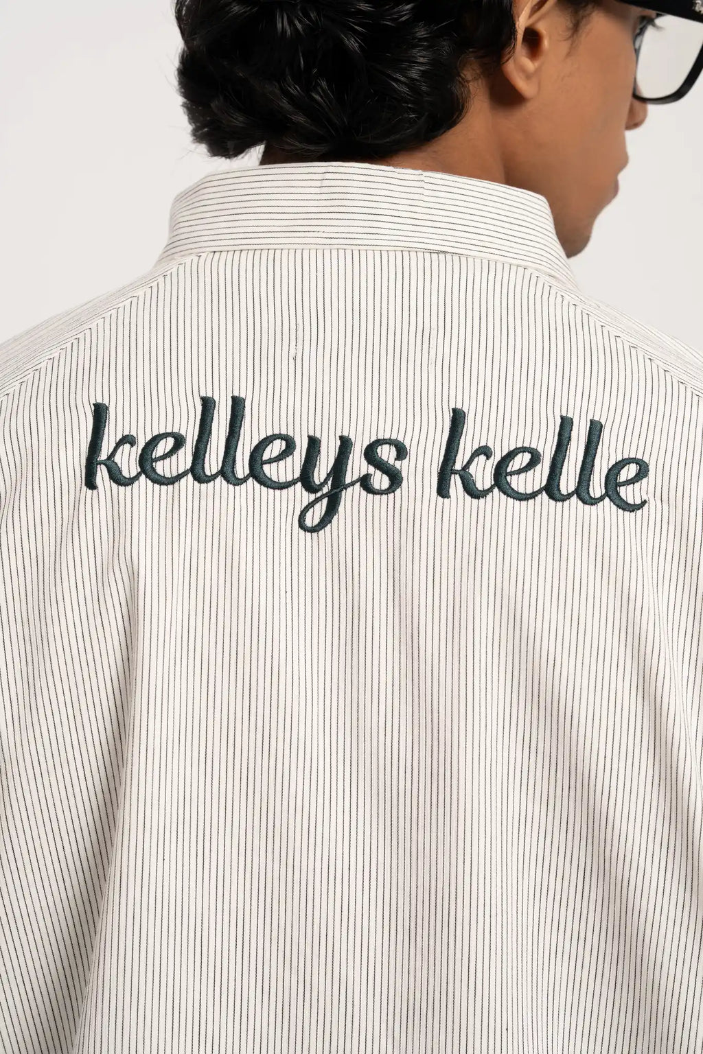 Cloud Pinstripe Shirt