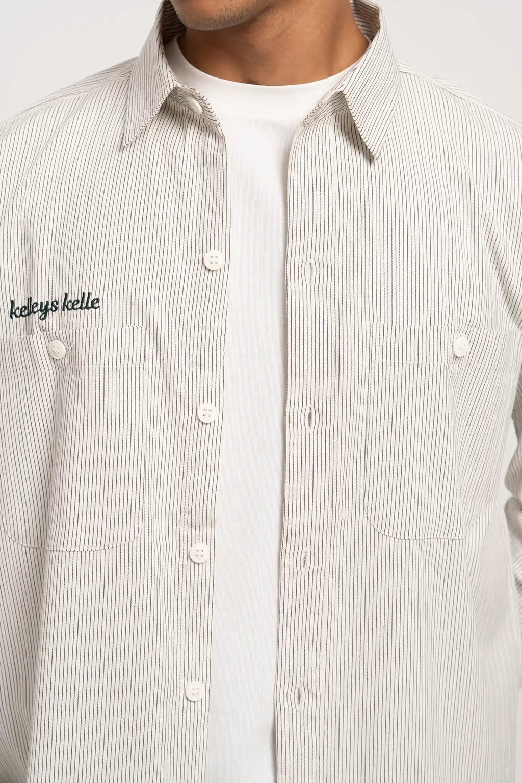 Cloud Pinstripe Shirt