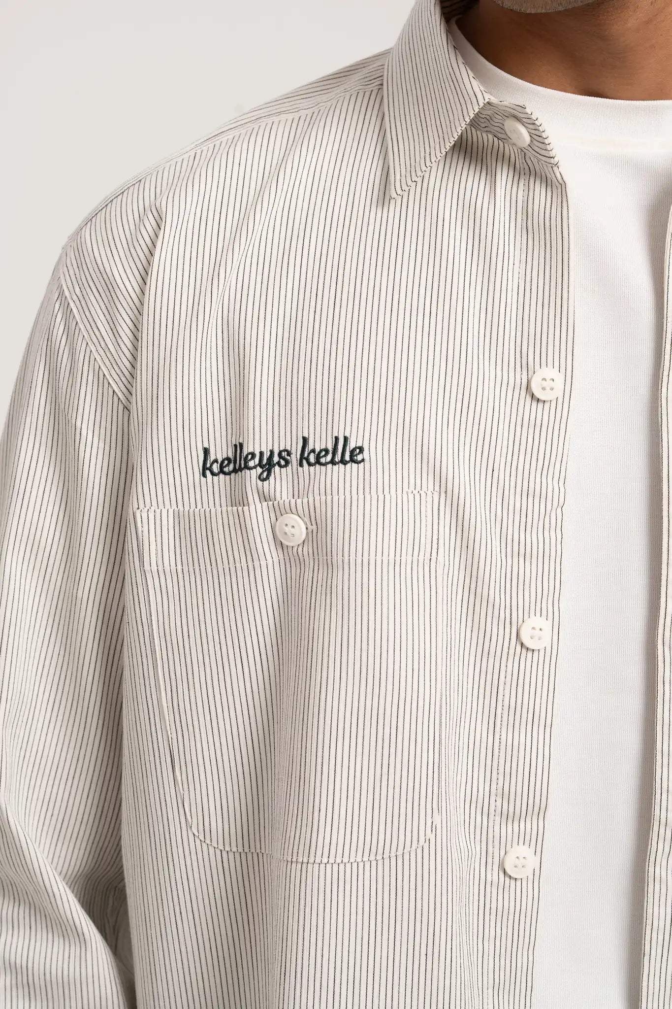 Cloud Pinstripe Shirt