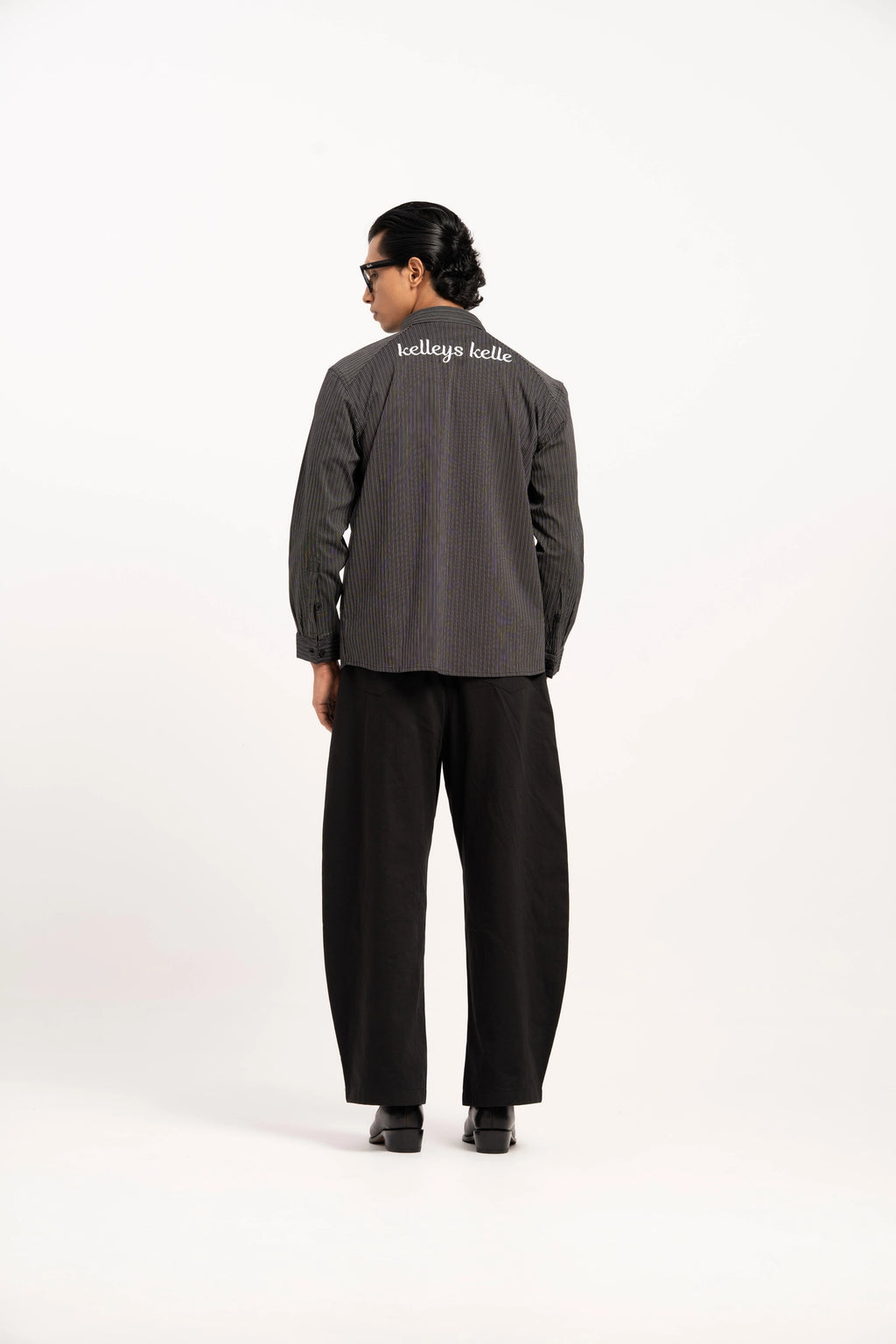 Midnight Pinstripe Shirt