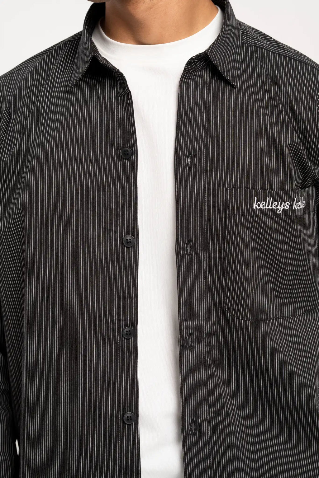 Midnight Pinstripe Shirt