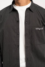 Midnight Pinstripe Shirt