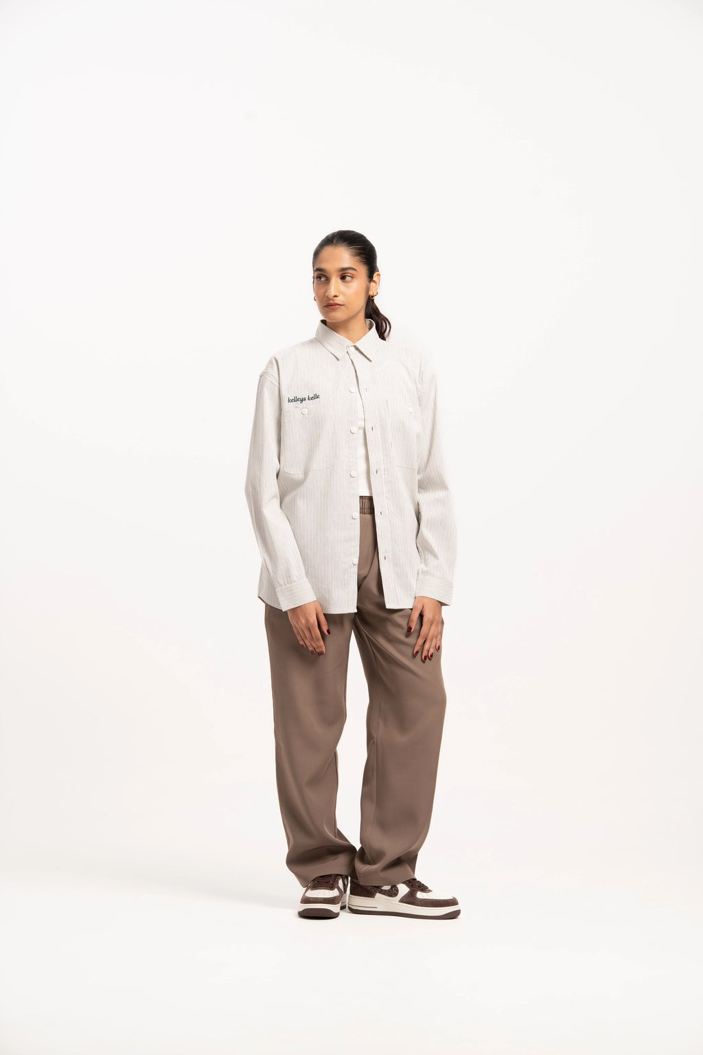 Cloud Pinstripe Shirt