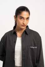 Midnight Pinstripe Shirt