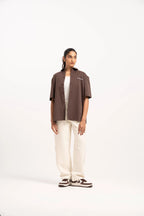 Cocoa Pinstripe Shirt