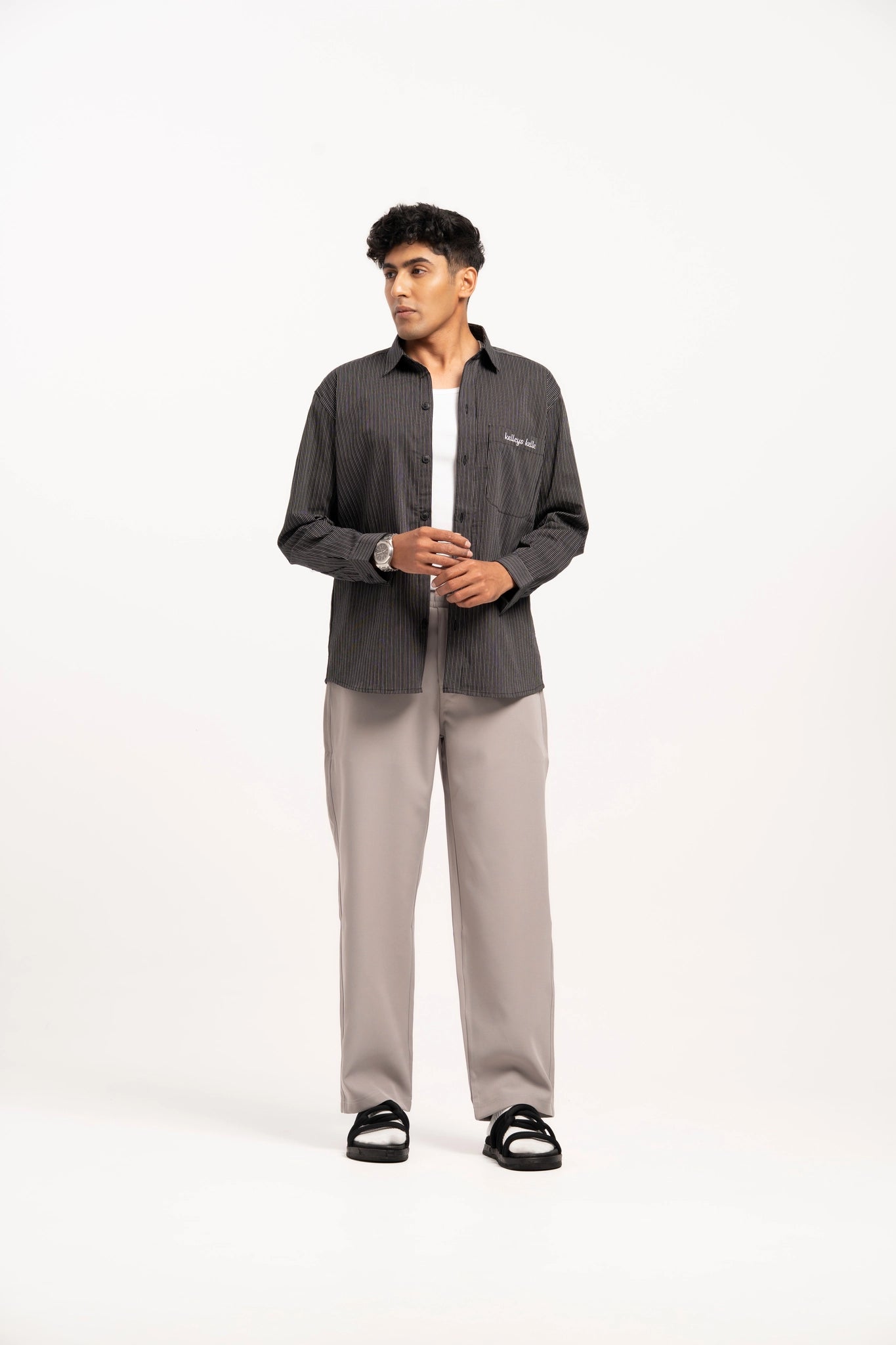 Slate Flow Trouser